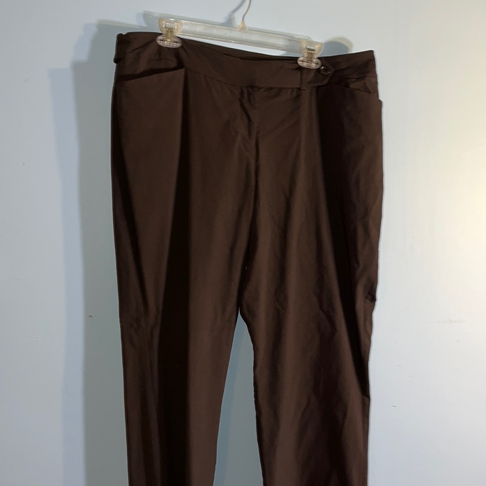 Lane Bryant Brown Stretch Trousers Pants Plus size 18